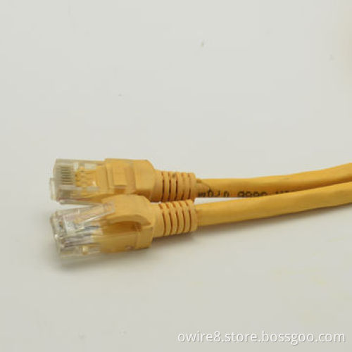 Patch Cords Cat 5e UTP 26awg Copper CCA, New PVC